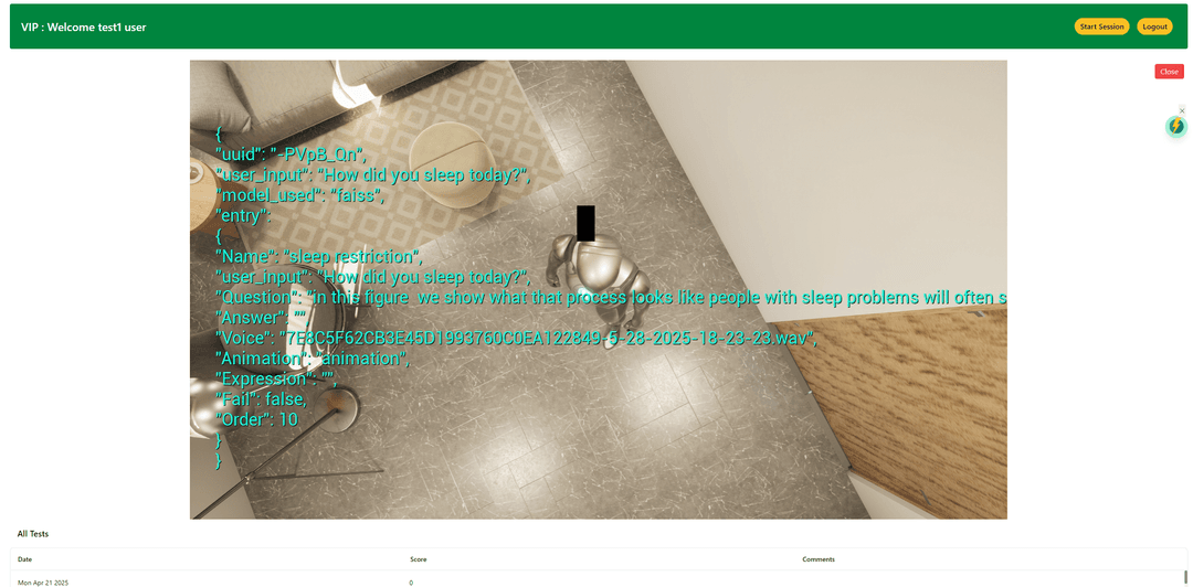 Virtual Human Platform